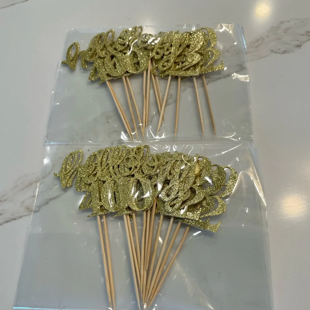 Cake & Cupcake Toppers. NWT.